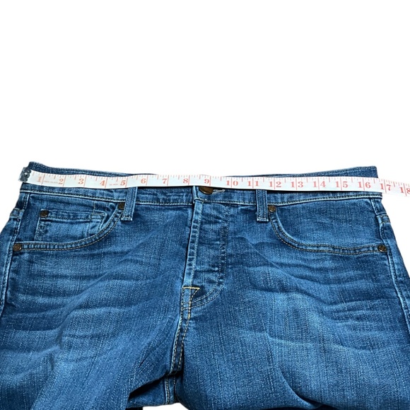 7 FOR ALL MANKIND Standard Straight Leg Medium Wash Jeans MADE IN USA US Sz 32 - Picture 5 of 8